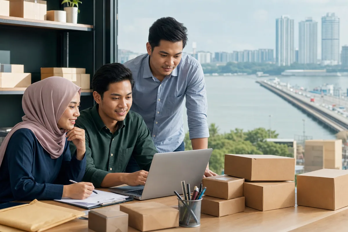 Johor Bahru team planning cross-border order and enquiry operations