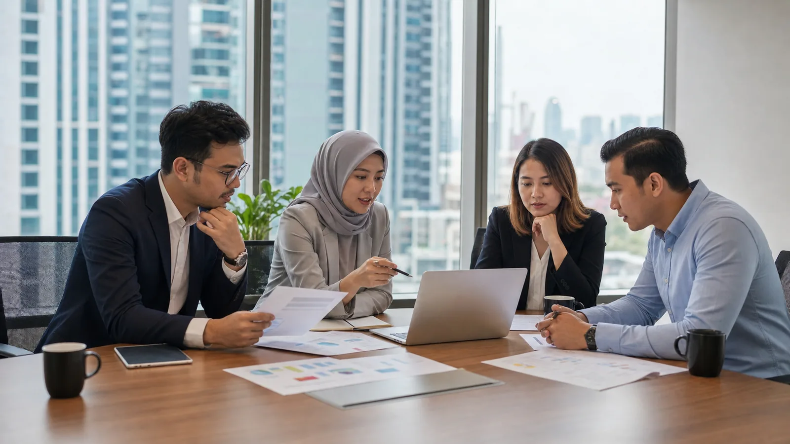 Illustrative planning scene for Kuala Lumpur SEO budgeting