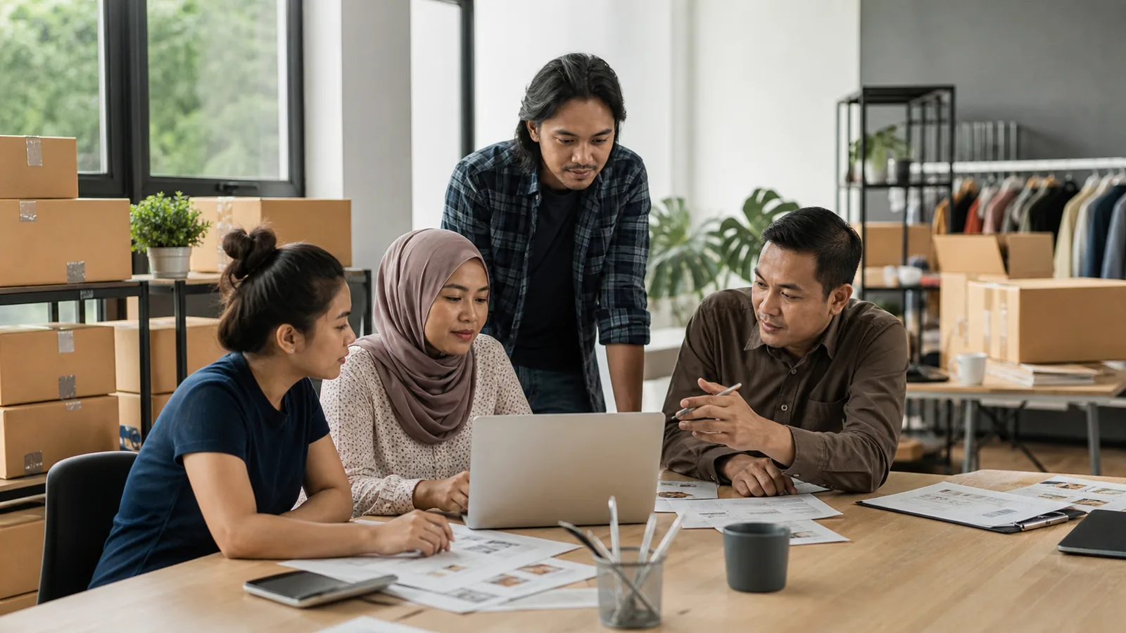 Illustrative planning scene for Malaysia SEO budgeting