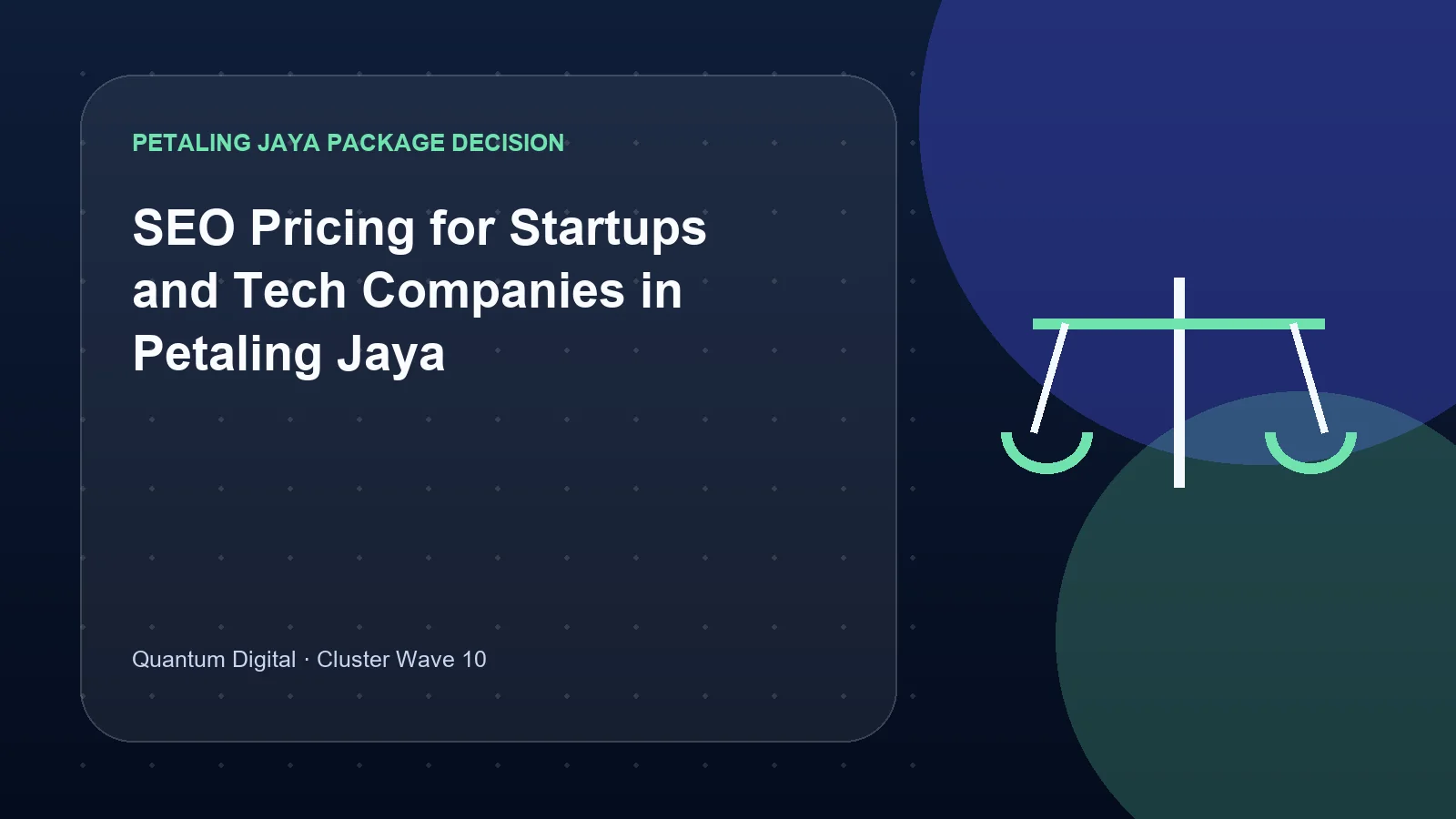SEO Pricing for Startups and Tech Companies in Petaling Jaya