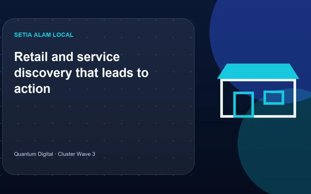 Local SEO for Retail and Service Businesses in Setia Alam